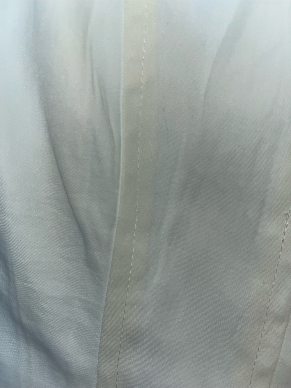 Women’s White Midi Dress - Classic Scoop Neck - Picture 4 of 4